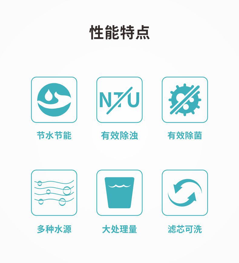 凈易家用全屋中央凈水器前置過濾器性能特點(diǎn)